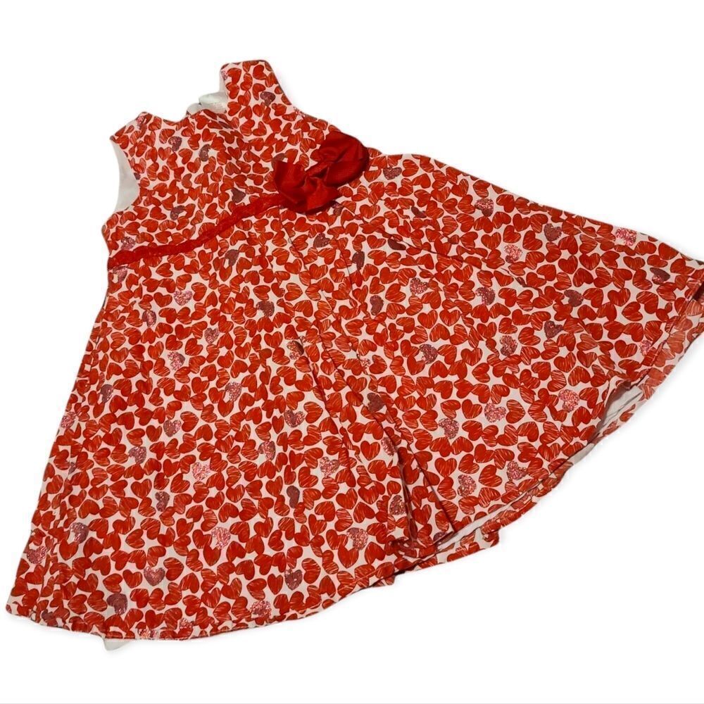 Valentines Day Heart Dress 3T